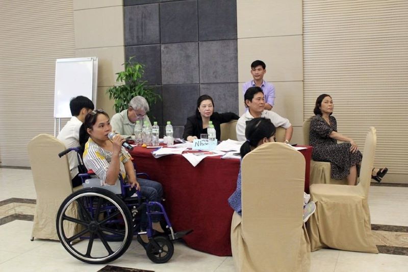 Phương pháp hỗ trợ cho người khuyết tật nặng